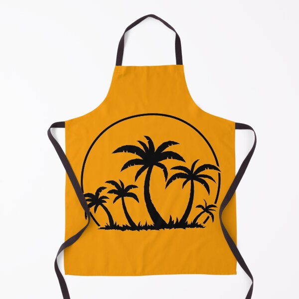 Item preview, Palm Trees And Sunset in Black designed and sold by fizzgig.