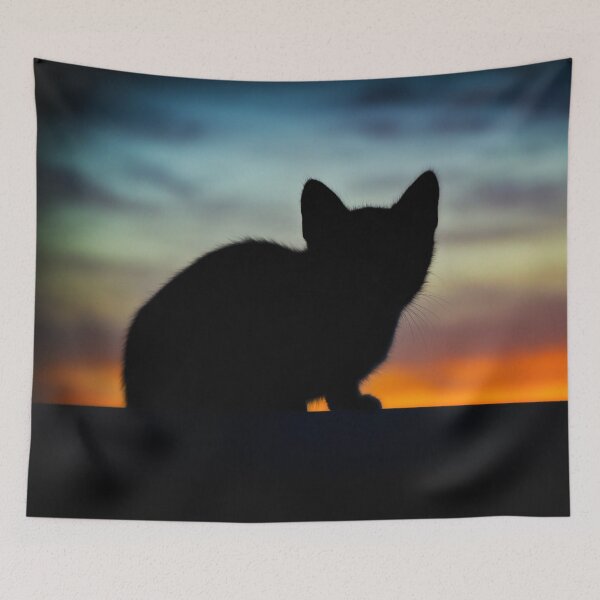 Item preview, Kitten at Sunset designed and sold by KittySwag.