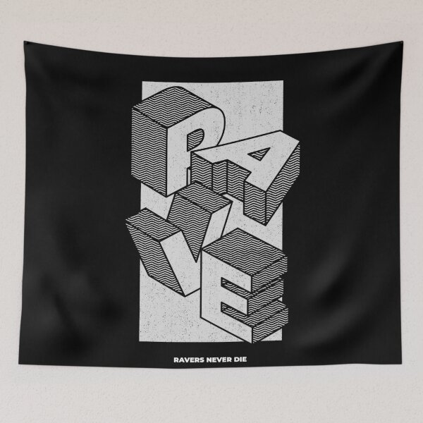 Item preview, Ravers Never Die designed and sold by Express YRSLF.