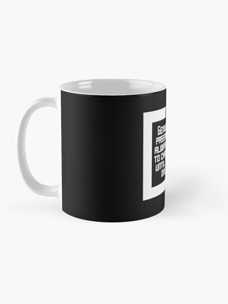 Nikola Tesla & Quote Mug