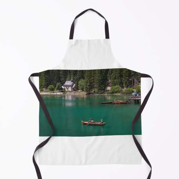 Item preview, Boat on the lake of Braies designed and sold by pietrofoto.