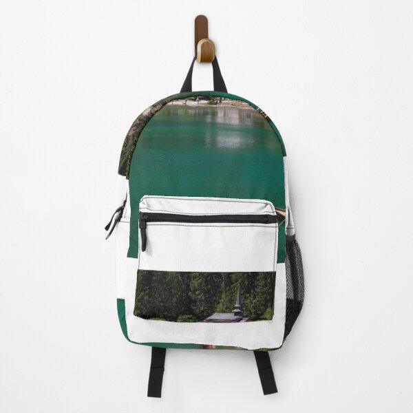 Item preview, Boat on the lake of Braies designed and sold by pietrofoto.