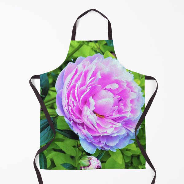 Item preview, Pink Peony and Golden Privet Hedge Garden designed and sold by myrubiogarden.