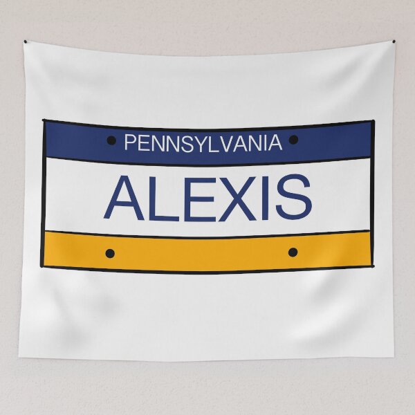 Item preview, Pennsylvania License Plate Name Alexis designed and sold by LinhlyHarwell13.