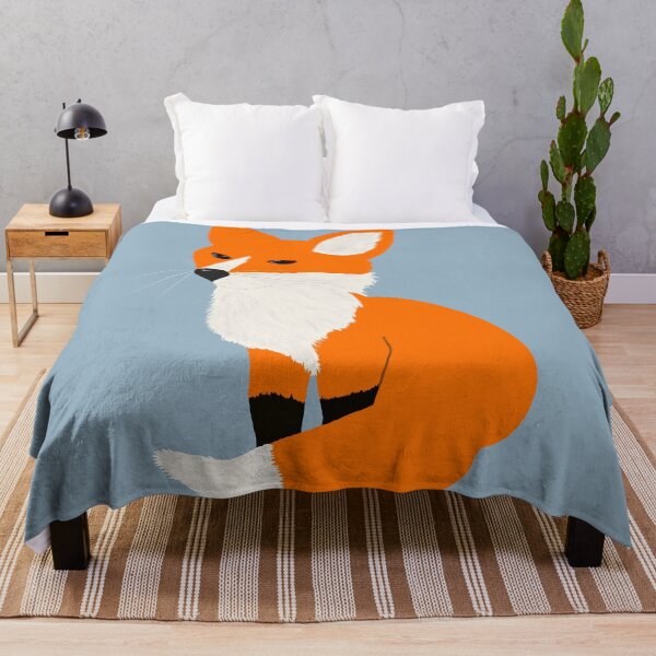 Item preview, Cartoon crafty fox designed and sold by Diane Hunter Art.