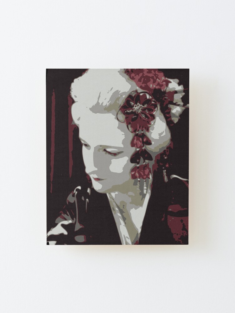 Alternate view of submissive Geisha Mounted Print