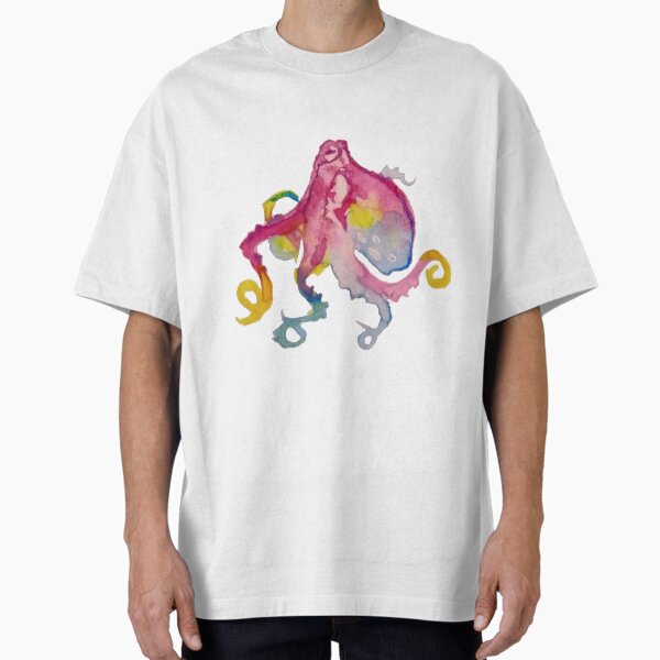Item preview, Pansexual Watercolor Octo  designed and sold by QuietChiaro.