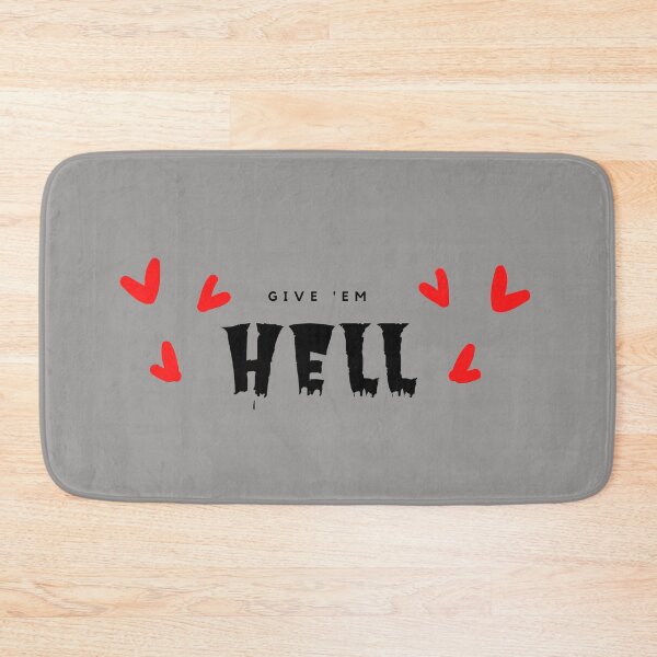 Item preview, Give 'Em Hell designed and sold by RaquelsRoom.