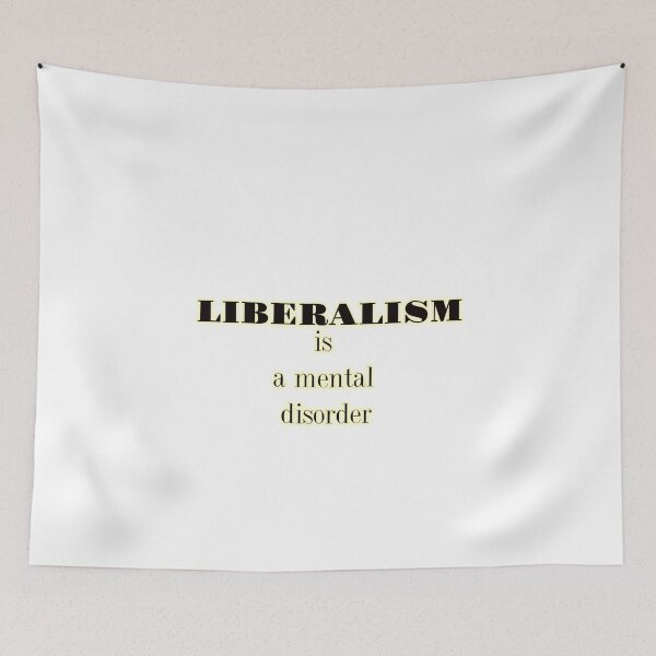 Item preview,  liberalism is "a mental disorder" Graphic T-Shirt designed and sold by moustafa7155.