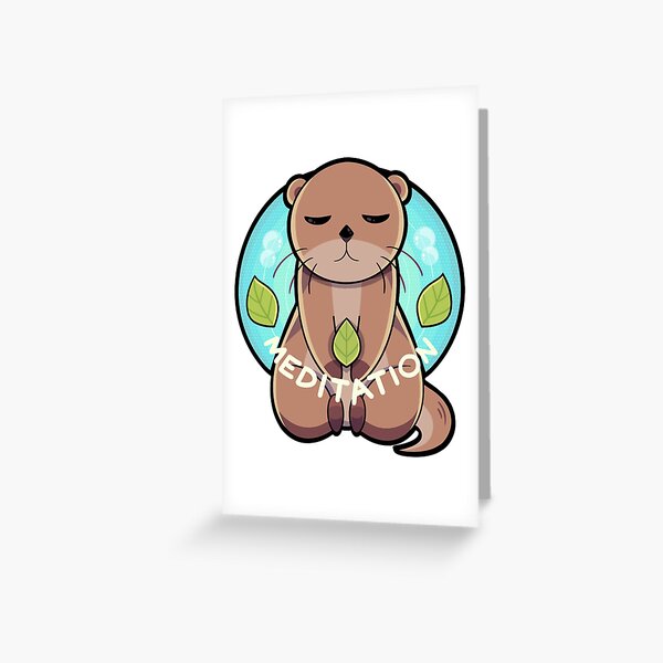 Meditation Greeting Card