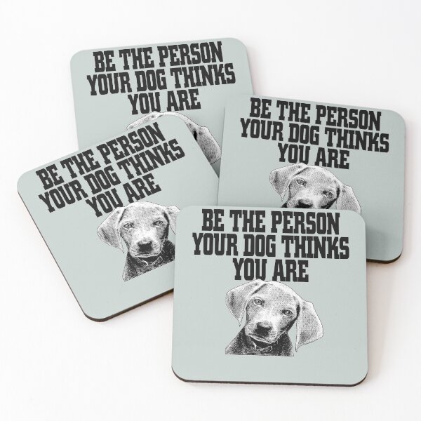 Item preview, Be the person your dog thinks you are - Funny dog lover Gift designed and sold by Teenation9.