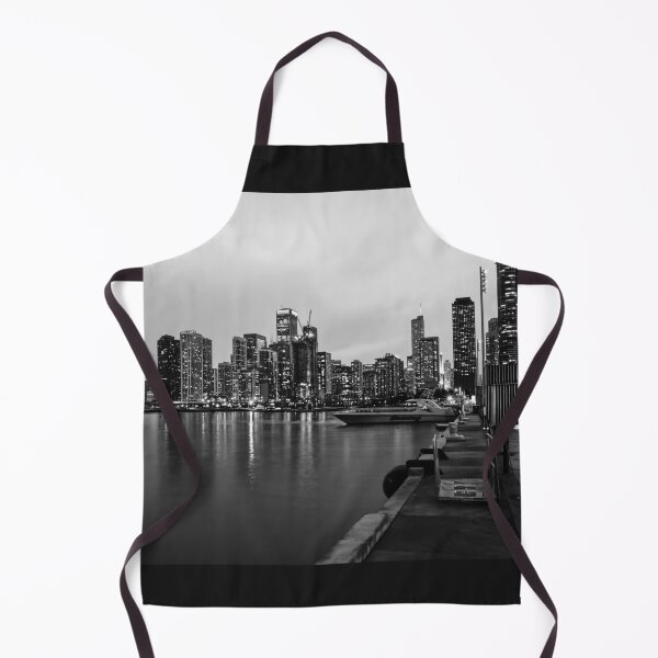 Item preview, Night At Navy Pier Grayscale designed and sold by mljdwhite.