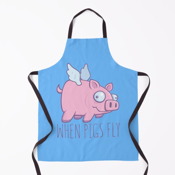Item preview, When Pigs Fly with Text designed and sold by fizzgig.
