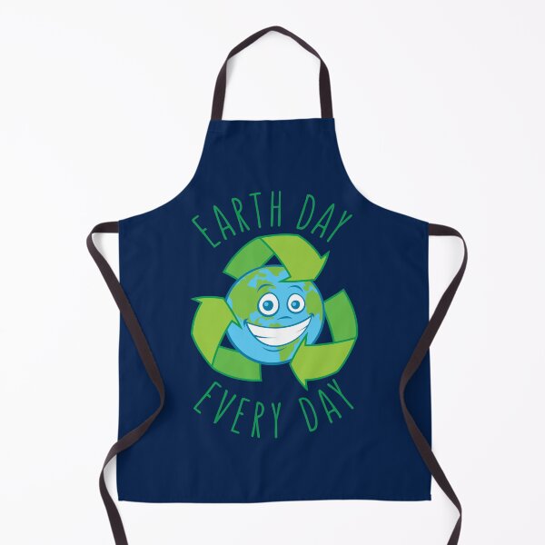 Item preview, Earth Day Every Day Recycle Cartoon  designed and sold by fizzgig.