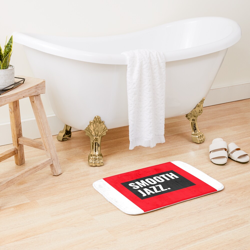 TheCoffeeCupLife: Smooth Jazz Bath Mat