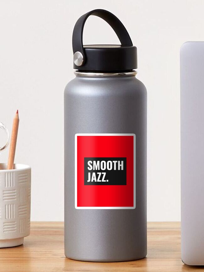 Sticker, TheCoffeeCupLife: Smooth Jazz designed and sold by CoffeeCupLife2