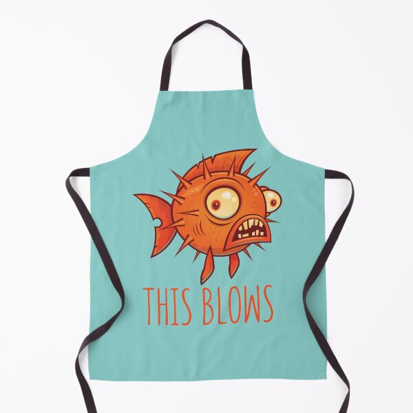 Item preview, This Blows Porcupine Blowfish designed and sold by fizzgig.