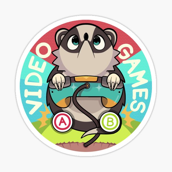 Video games 1 Sticker
