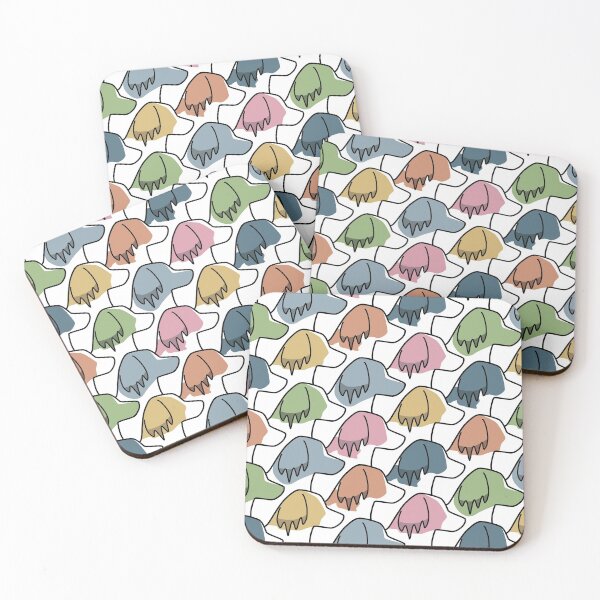 Item preview, Kooikerhondje Colorful Pattern designed and sold by Tillowin.