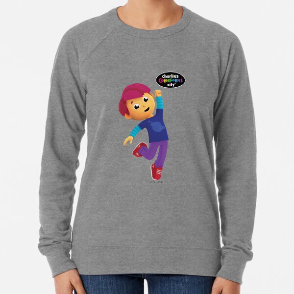 Charlie's Colorforms City - Red Excited Lightweight Sweatshirt