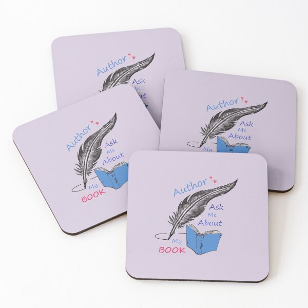 Item preview, Author - Ask About My Book designed and sold by KatjaRedbubble.