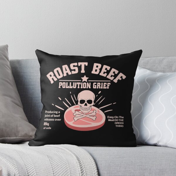 Item preview, Roast Beef Pollution Grief Vegan Climate Activist designed and sold by ShirtStar0815.