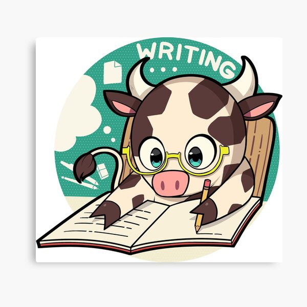 Writing 2 Canvas Print