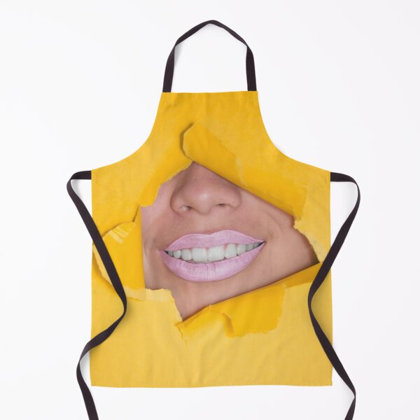 Item preview, Face Lips Smile Yellow designed and sold by mwagie.