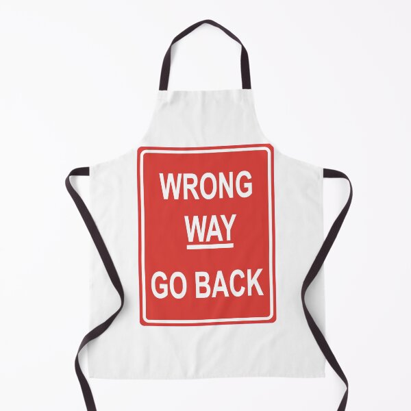 Item preview, Wrong Way Go Back. designed and sold by DoodleDashCollective.