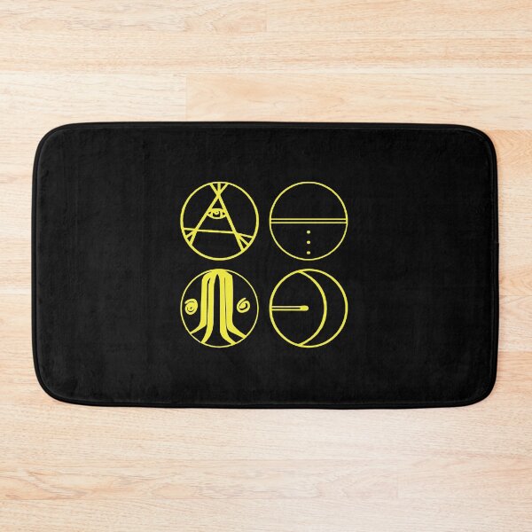 Item preview, 5SOS Symbols (yellow) designed and sold by Doolman.