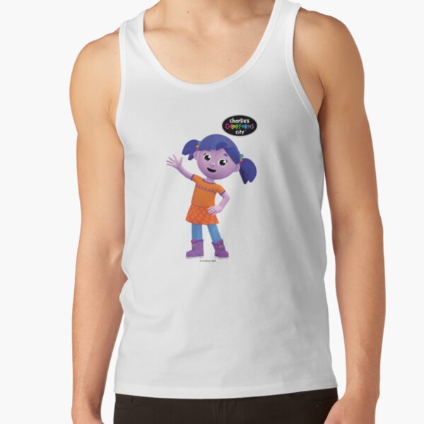 Charlie's Colorforms City - Violet Waving Tank Top