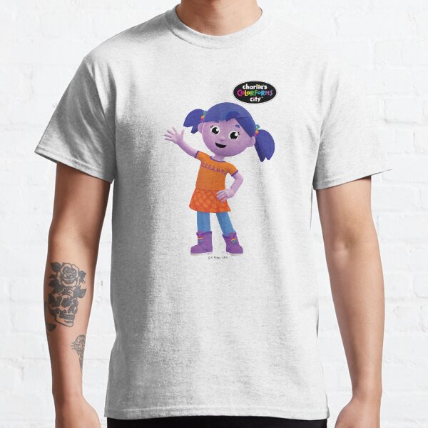 Charlie's Colorforms City - Violet Waving Classic T-Shirt