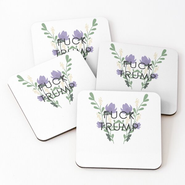 Item preview, Anti Trump Floral Design designed and sold by IntegrityDesign.