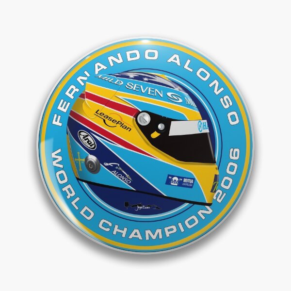 Item preview, Fernando Alonso - 2006 helmet Circle text designed and sold by JageOwen.