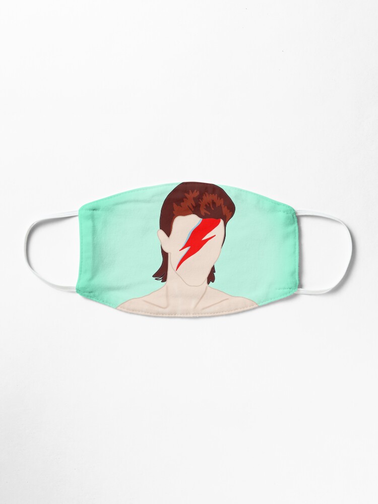 Vista alternativa de Mascarilla David Bowie