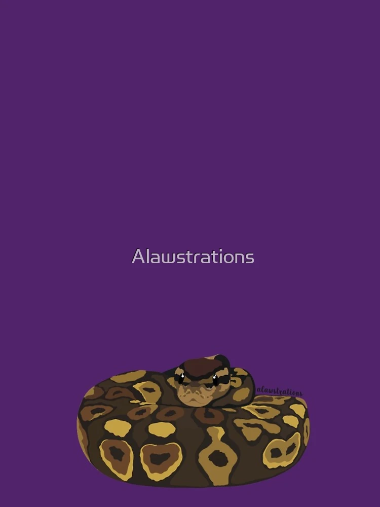 Thumbnail 4 of 4, iPhone Case, Royal Python(Python regius) designed and sold by Alawstrations.