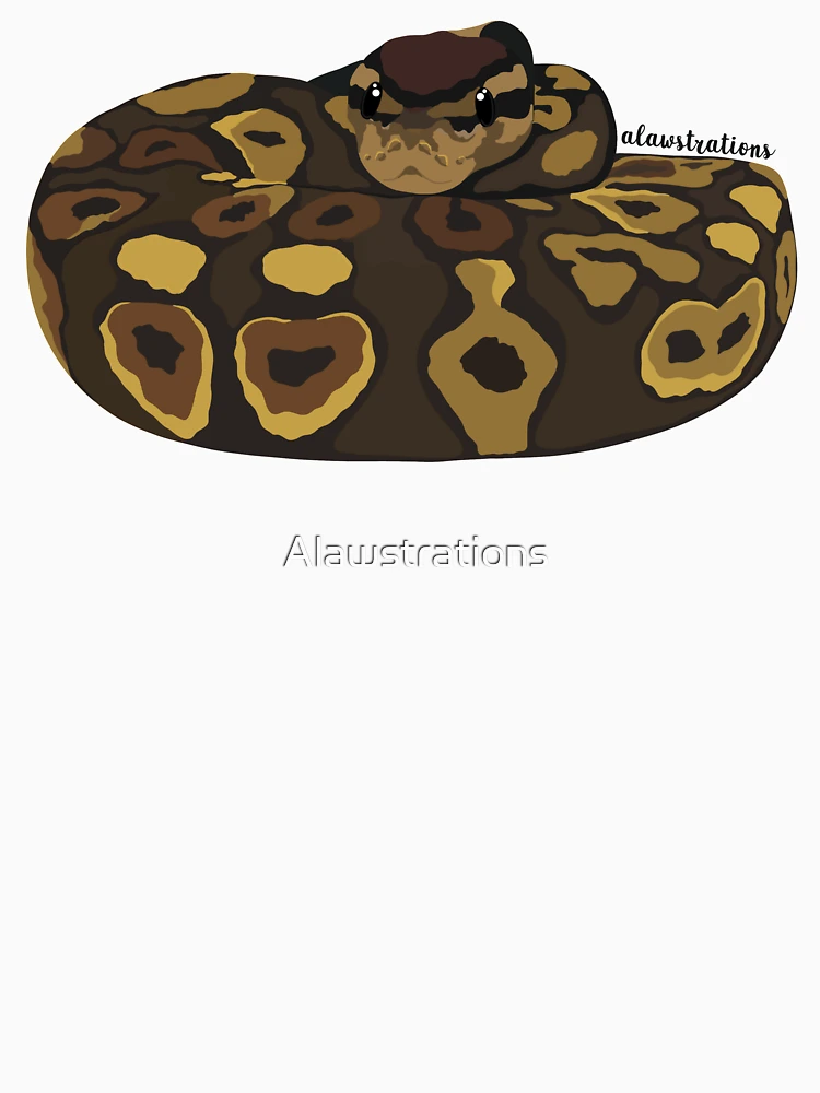 Thumbnail 6 of 6, Pullover Hoodie, Royal Python(Python regius) designed and sold by Alawstrations.