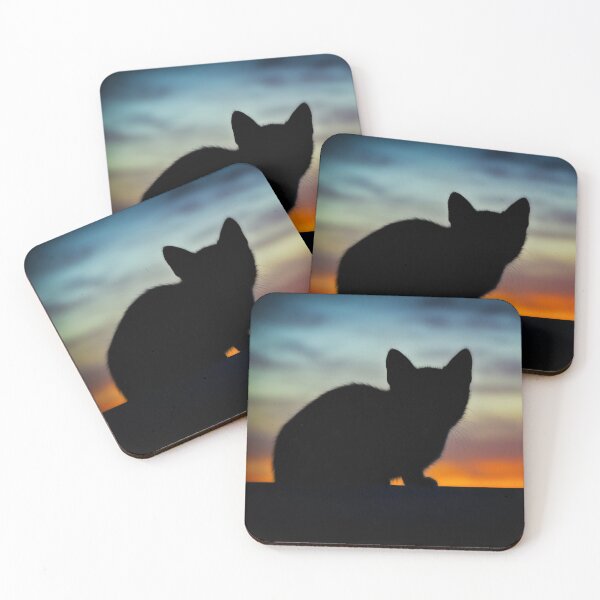 Item preview, Kitten in the Sunset designed and sold by KittySwag.