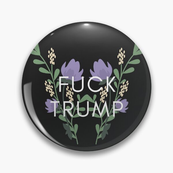 Item preview, Anti Trump Floral Design designed and sold by IntegrityDesign.