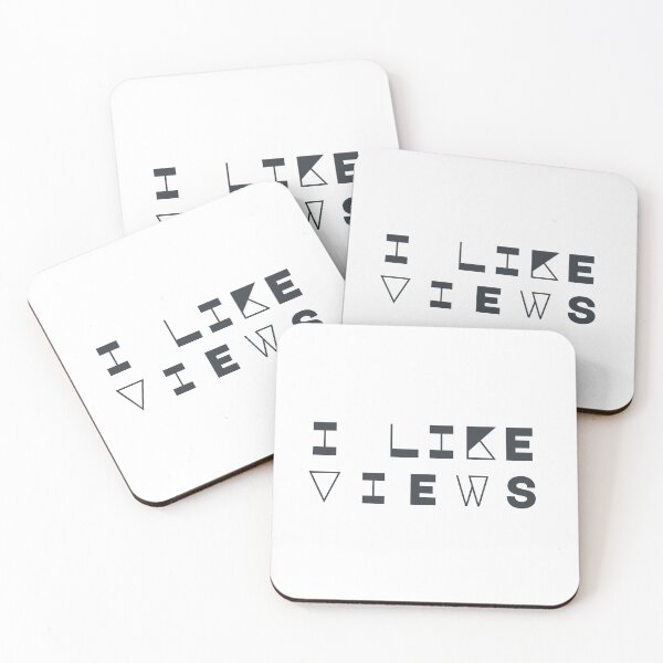 Item preview, I Like Views - Funny Sayings designed and sold by Flip & Flop.