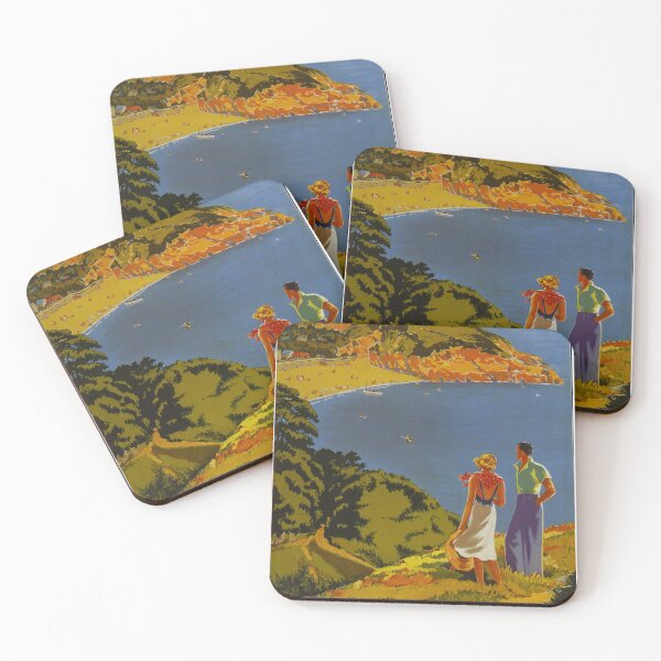 Item preview, cartel ferroviario Guernsey designed and sold by stickart-marek.