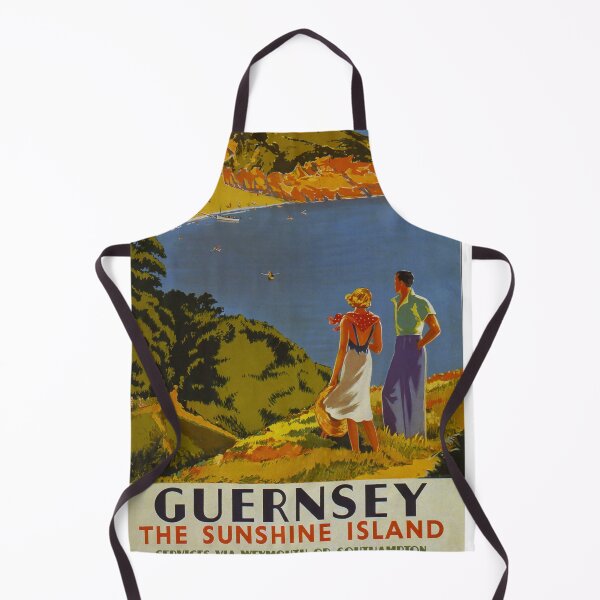 Item preview, Railway Poster Guernsey designed and sold by stickart-marek.