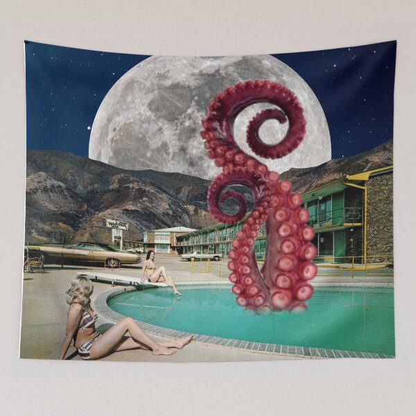Item preview, Octopus in the Pool designed and sold by MsGonzalez.