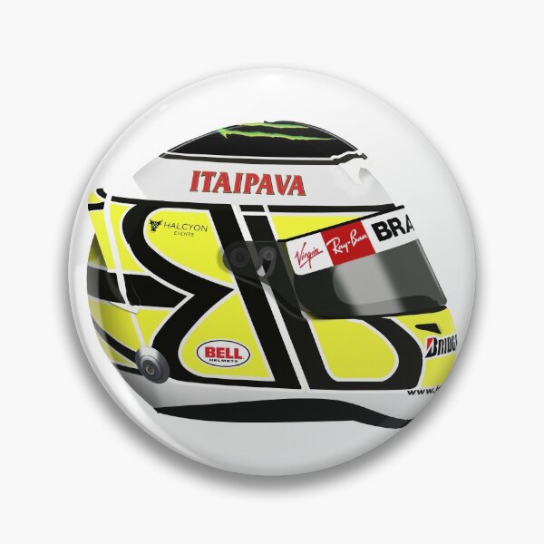 Item preview, Jenson Button - 2009 helmet Brazil designed and sold by JageOwen.