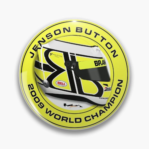 Item preview, Jenson Button - 2009 helmet circle designed and sold by JageOwen.