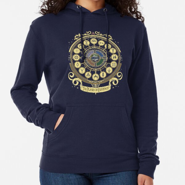 The Planes of Existence Lightweight Hoodie