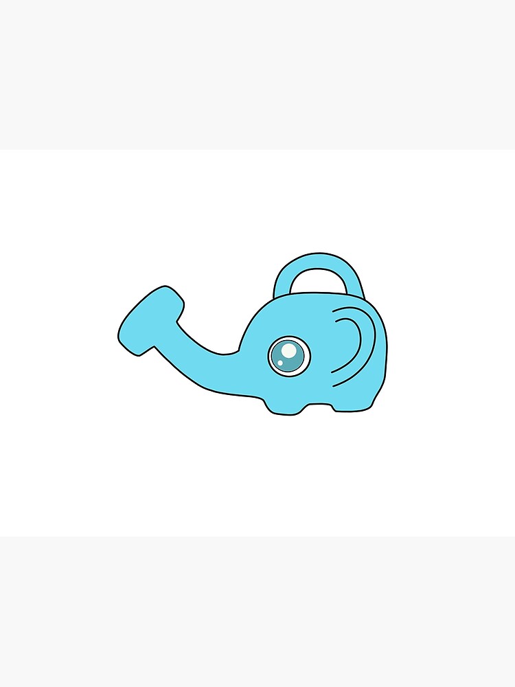 "Animal Crossing Blue Elephant Watering Can " Poster for Sale by