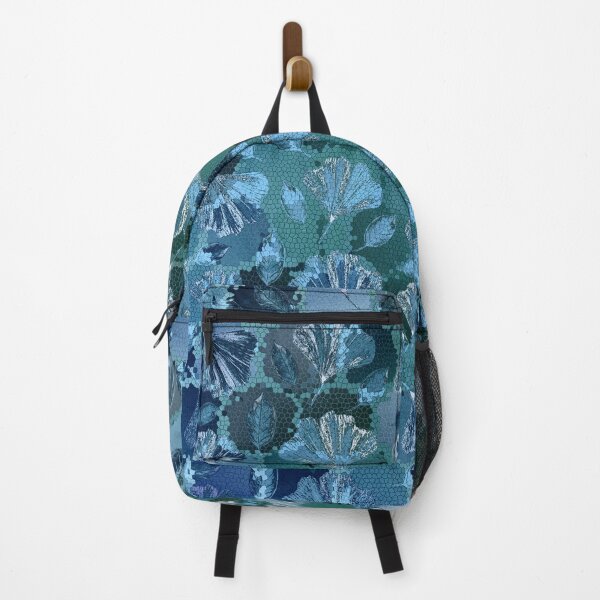 Item preview, Mosaic Ginkgo (Sapphire Blue) designed and sold by RoxanneG.