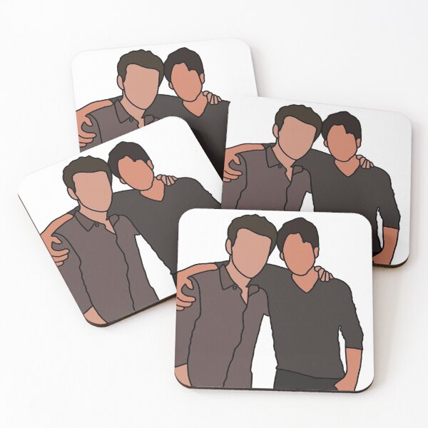 Item preview, “Paul Wesley and Ian Somerhalder” Sticker designed and sold by thestickerboard.