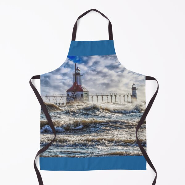 Item preview, Storm At St Joseph Lighthouse designed and sold by mljdwhite.